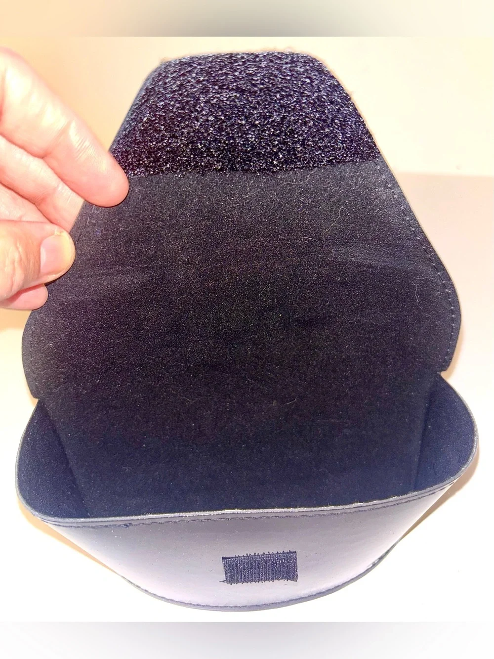 Fendi Glossy Black Patent Sunglasses Case